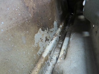 W124 rear left door used OEM