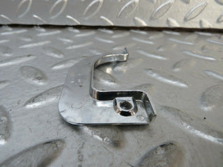 R107 SLC left interior chrome door latch trim used OEM