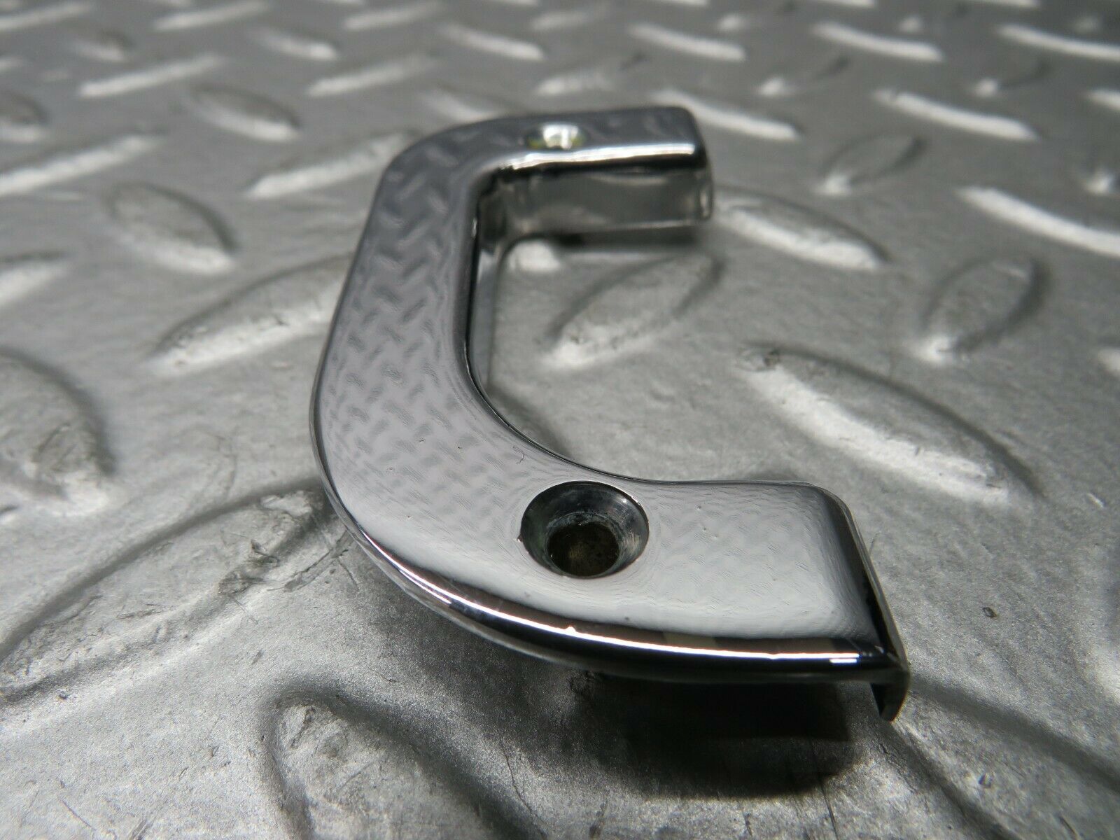 21971 Mercedes-Benz S123 280TE Wagon Left Chrome Door Latch Trim 1237230124