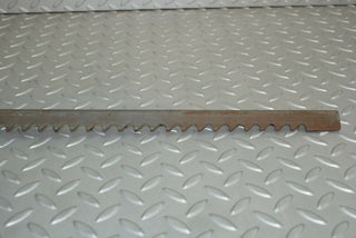 W123 Coupe right seat belt runner with cover used OEM