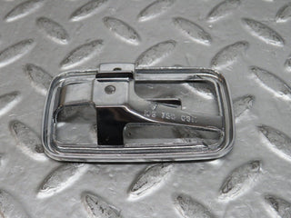 W123 chrome frame for door opener right used OEM