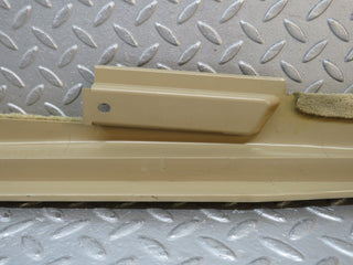 R129 SL left door sill cover beige used OEM