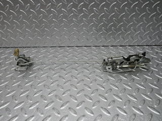 W124 Wagon rear left seat bench locking mechanism used OEM