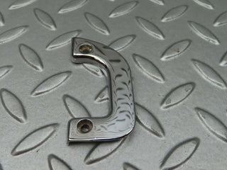 W108 door latch interior chrome trim left used OEM