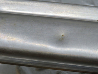 W108 rear left door sill chrome used OEM