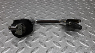 W109 front left door handle no key used OEM
