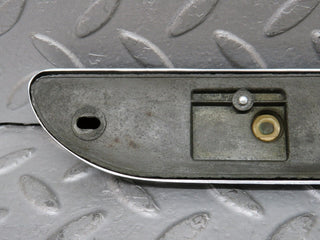 W109 number plate light trunk chrome used OEM