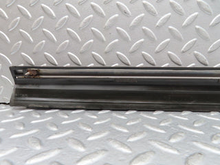 W123 rear left door lower moulding trim used OEM