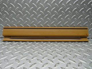 S123 Wagon rear left door sill trim palomino used OEM