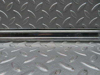 W110 Fintail Heckflosse rear left door chrome moulding trim used OEM