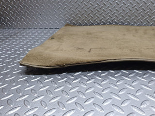 W126 front left floor carpet mat used OEM