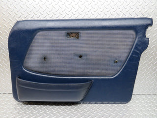 W123 front right door card blue used OEM