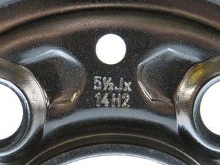 W123 steel wheel 5.5jx14h2 et30 5x112 used OEM