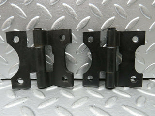 R107 SLC door hinge right pair used OEM