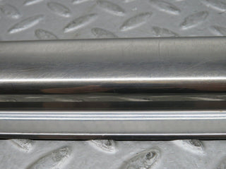 W109 rear right door sill chrome used OEM