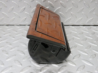 W124 Cabriolet centre console ashtray wood finish used OEM