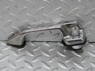 W108 chrome door handle front left used OEM