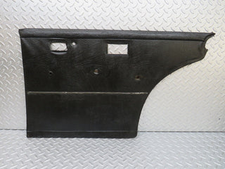 W108 rear right door card black used OEM
