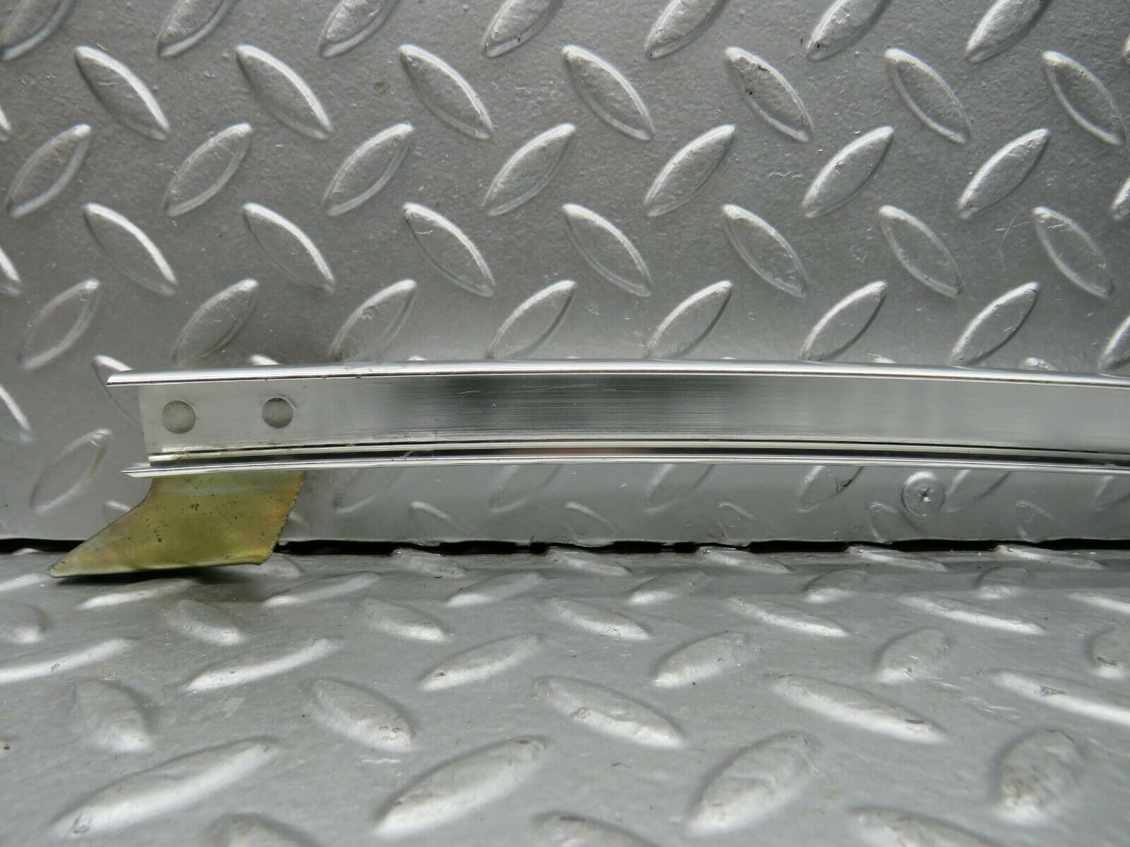 22002 Mercedes-Benz S123 280TE Rear Right Door Chrome Window Channel