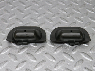 W124 Cabriolet windscreen washer nozzle cover pair used OEM