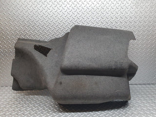 W126 trunk cover panel left side brown used OEM