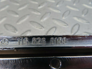 W115 tail light chrome frame left used OEM