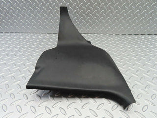 W124 Wagon front left kick panel trim black used OEM