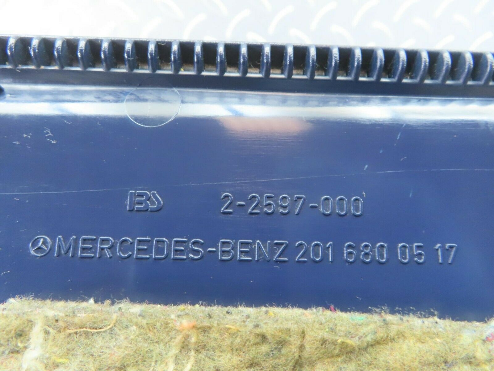 10320 Mercedes-Benz W201 190E Under Dash Panel Left Blue 2016800517