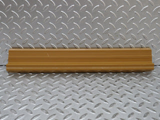 W123 rear right door sill trim palomino used OEM