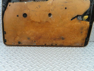 W126 front left door card palomino used OEM