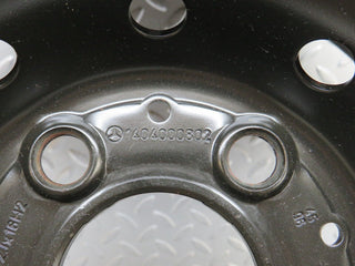 W123 steel wheel 7.5jx16 h2 et51 used OEM