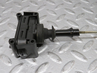 W126 rear left door lock vacuum actuator used OEM