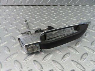 W123 Coupe exterior chrome door handle used OEM