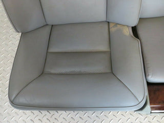 22384 Mercedes-Benz C124 E220 Coupe Rear Seat Leather Grey