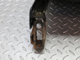 W123 front left passenger seat blue used OEM