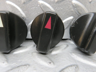 W201 Baby Benz heater control knob set used OEM