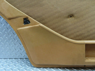 W126 rear left door card palomino used OEM