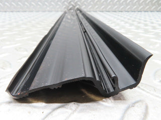 W123 front left door sill trim black used OEM