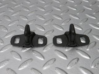 R129 SL bonnet lock catch pair used OEM