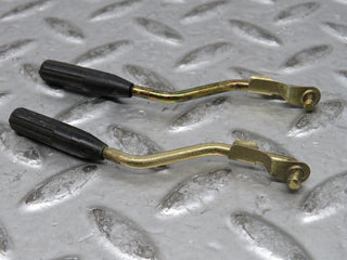 W123 front door lock knob pair used OEM
