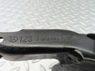 W123 Coupe trunk lid hinge left side used OEM