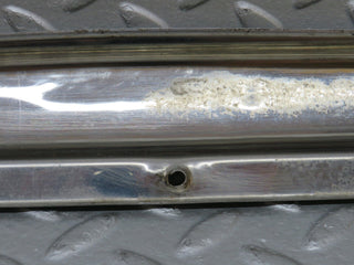 W108 rear left door sill chrome used OEM