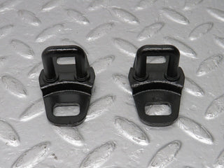 R129 SL bonnet lock catch pair used OEM
