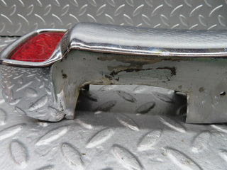 W121 Ponton rear bumper chrome overriders pair used OEM