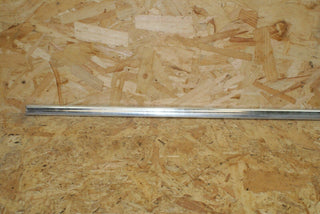 W123 rear left door chrome trim used OEM