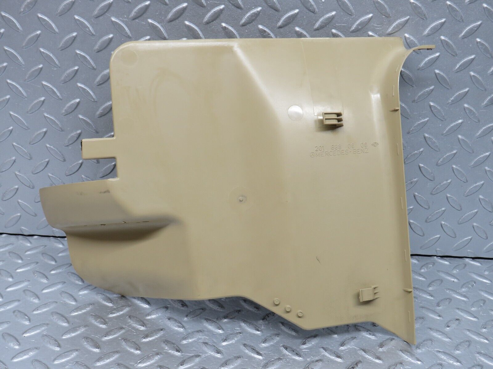 38706 Mercedes-Benz W201 190E 2.6L Kick Panel Right Beige 2016880606