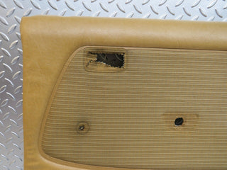 W123 rear right door card palomino used OEM