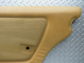 W123 Wagon rear right door card palomino used OEM