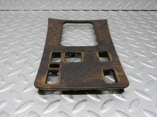 W126 centre console wood panel used OEM