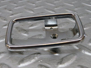 W123 chrome frame for door opener right used OEM